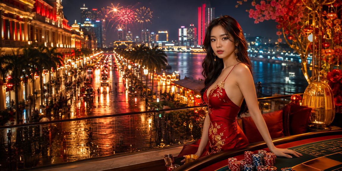 Khung cảnh casino và đặt cược sôi động tại bãi biển Thành phố Hồ Chí Minh về đêm